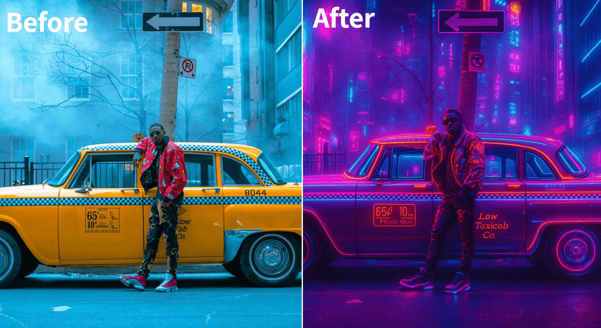 GPT 4o cyberpunk style