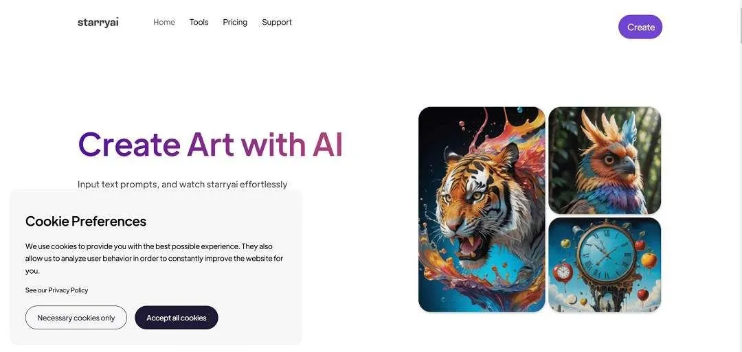 starryai AI Anime Creator